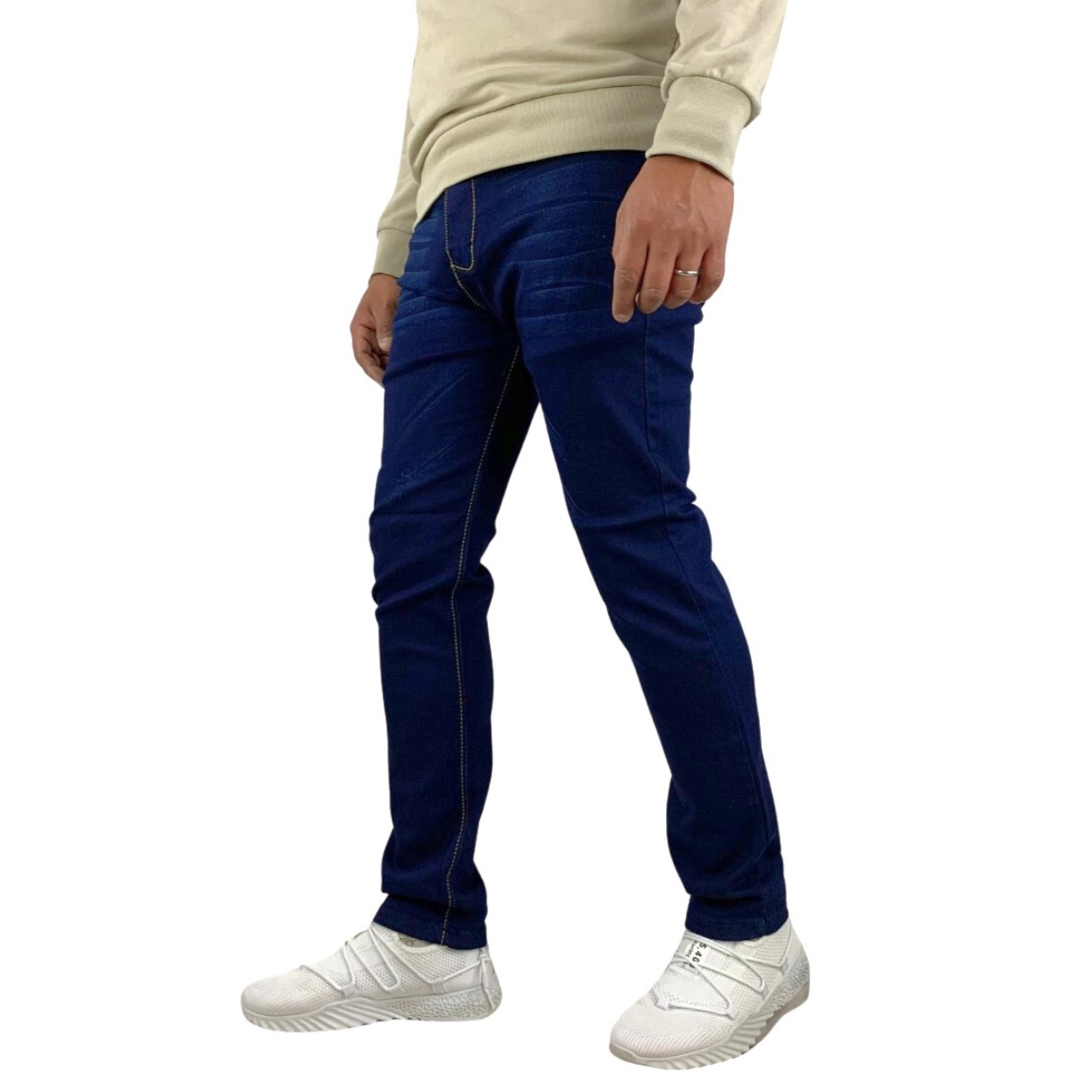 Foto 1 | Pantalón Skinny Stretch Indutex y Moda Marín para Hombre