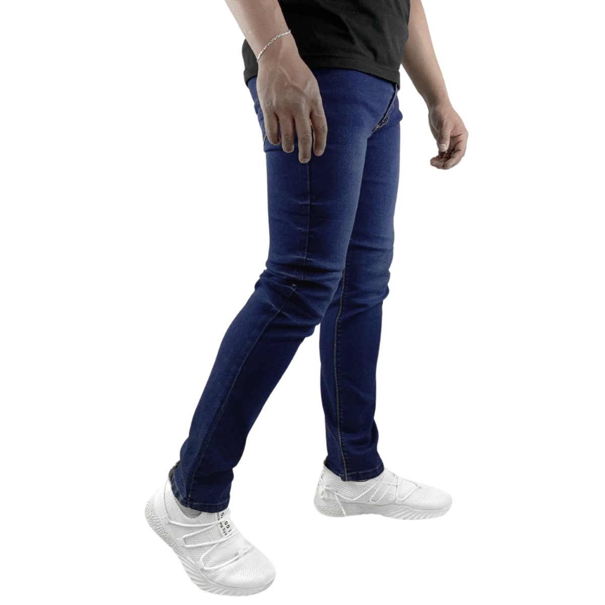 Foto 2 | Jeans Skinny Cloud Indutex y Moda Azul para Hombre