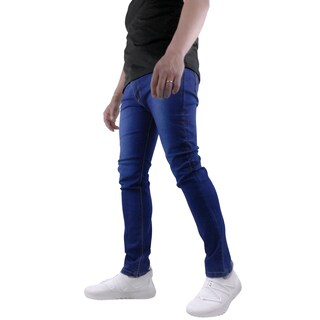 Foto 5 | Jeans Skinny Cloud Indutex y Moda Azul para Hombre
