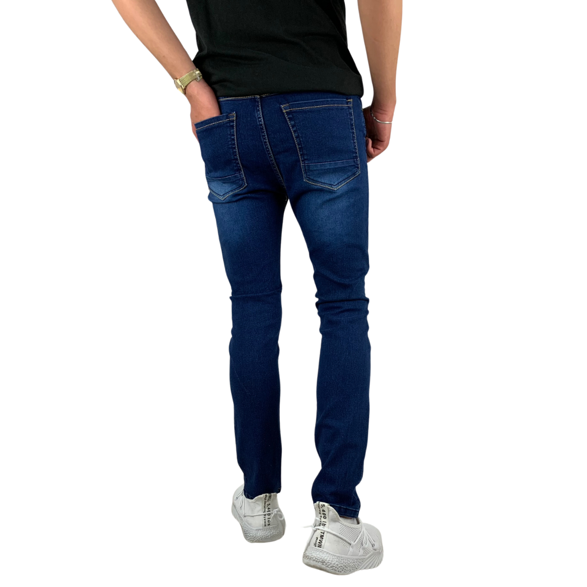 Foto 3 pulgar | Jeans Skinny Sky Line Indutex y Moda Azul para Hombre