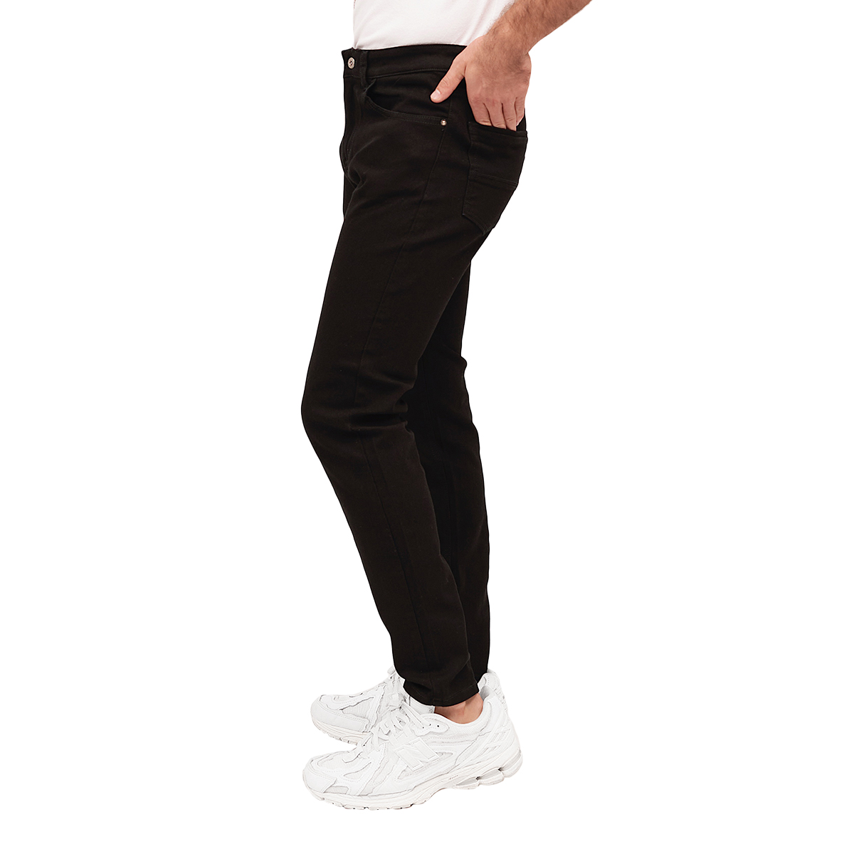 Foto 2 | Jeans Mchk Skinny  Negro 8050 para Hombre