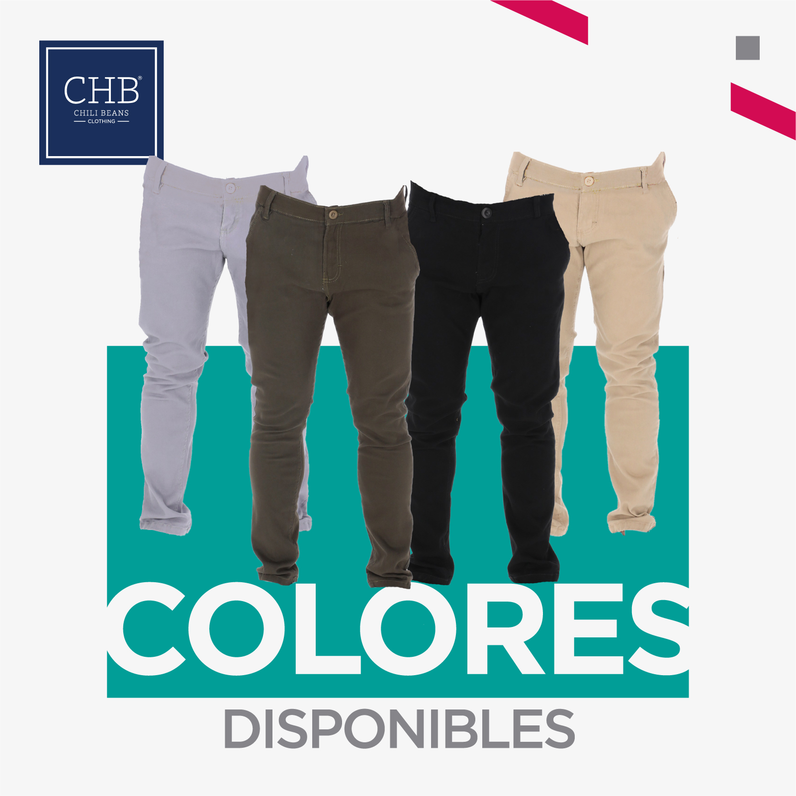 Foto 7 pulgar | Jeans de Gabardina Chb Chili Beans Clothing Co. Color Verde Militar para Hombre