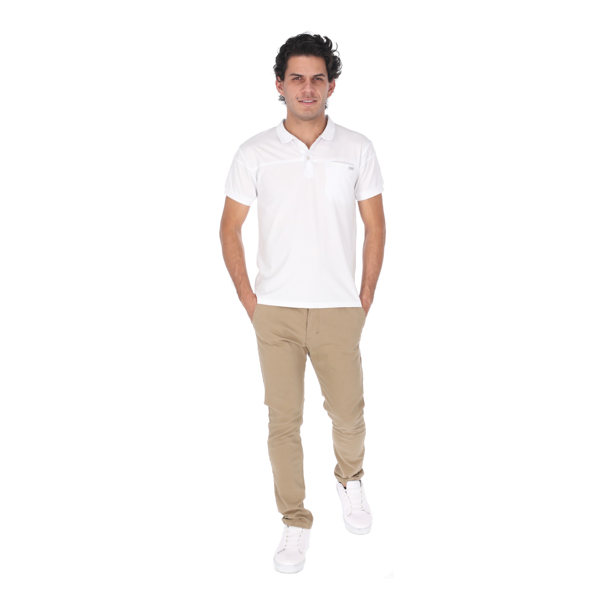 Foto 6 pulgar | Jeans De Gabardina Color Beige Para Hombre Chb Chili Beans Clothing Co.