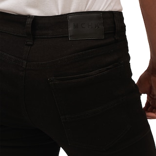 Foto 5 | Jeans De Mezclilla Mchk Corte Skinny, Roto. Para Hombre. Color Negro. Modelo 8049