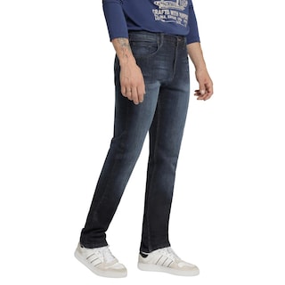Foto 2 | Jeans Hombre Lee Skinny Fit 346 Azul Marino