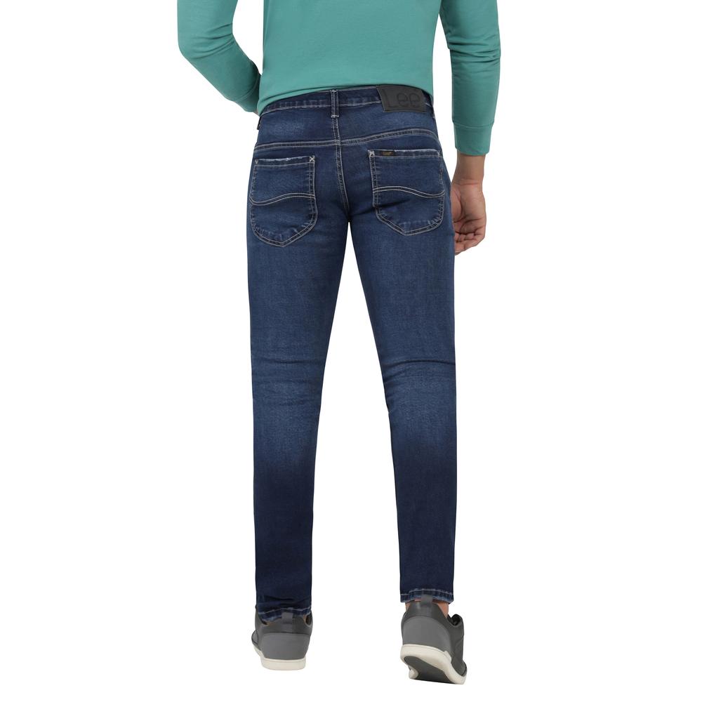 Foto 4 pulgar | Jeans Hombre Lee Skinny Fit 349 Azul