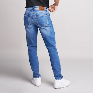 Foto 2 | Jeans Mezclilla Hombre Pantalon Skinny Cintura Regular Seven Jeans