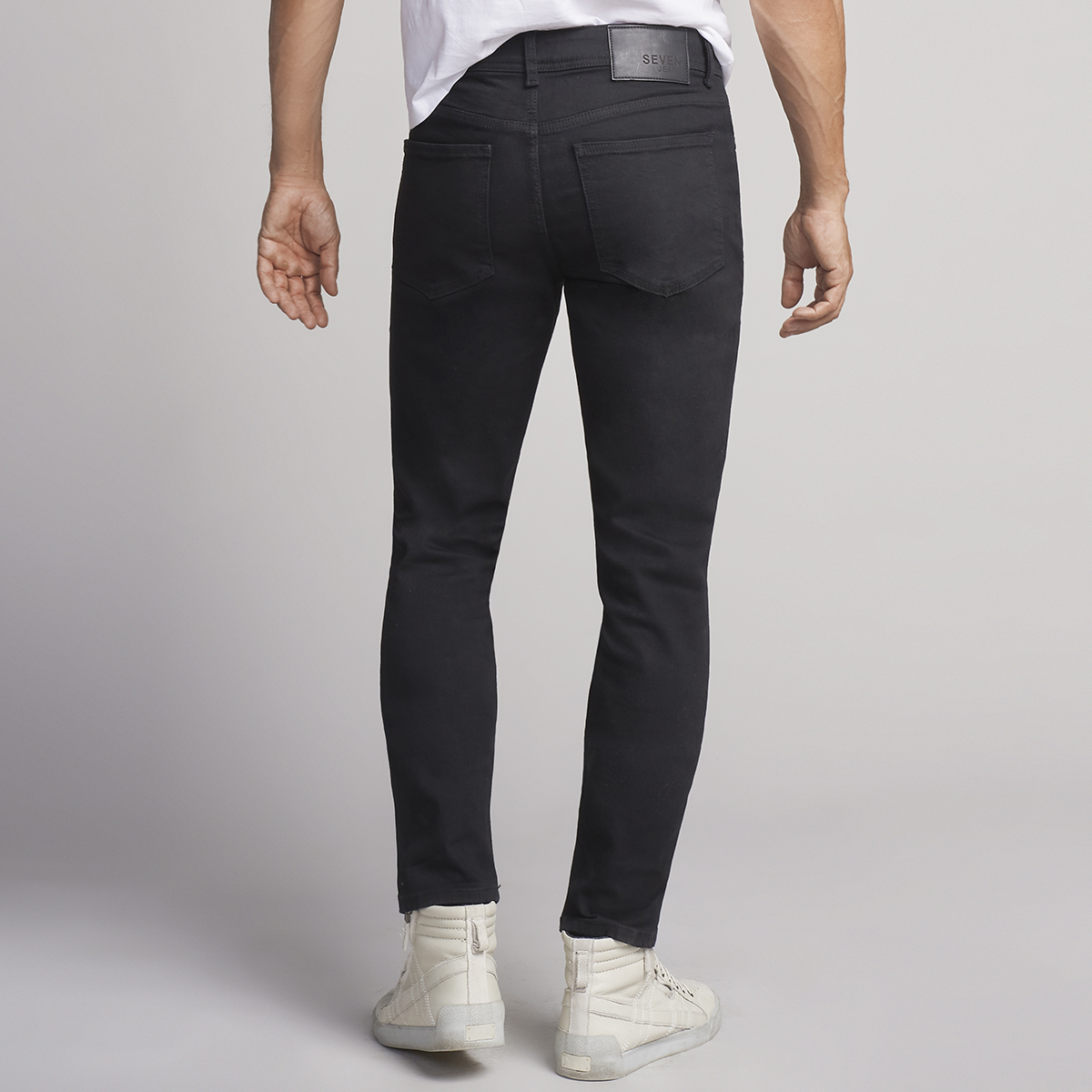 Foto 2 | Jeans Mezclilla Hombre Pantalon Skinny Cintura Regular Seven Jeans