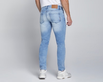 Foto 2 | Jeans Mezclilla Hombre Pantalon Skinny Cintura Regular Seven Jeans