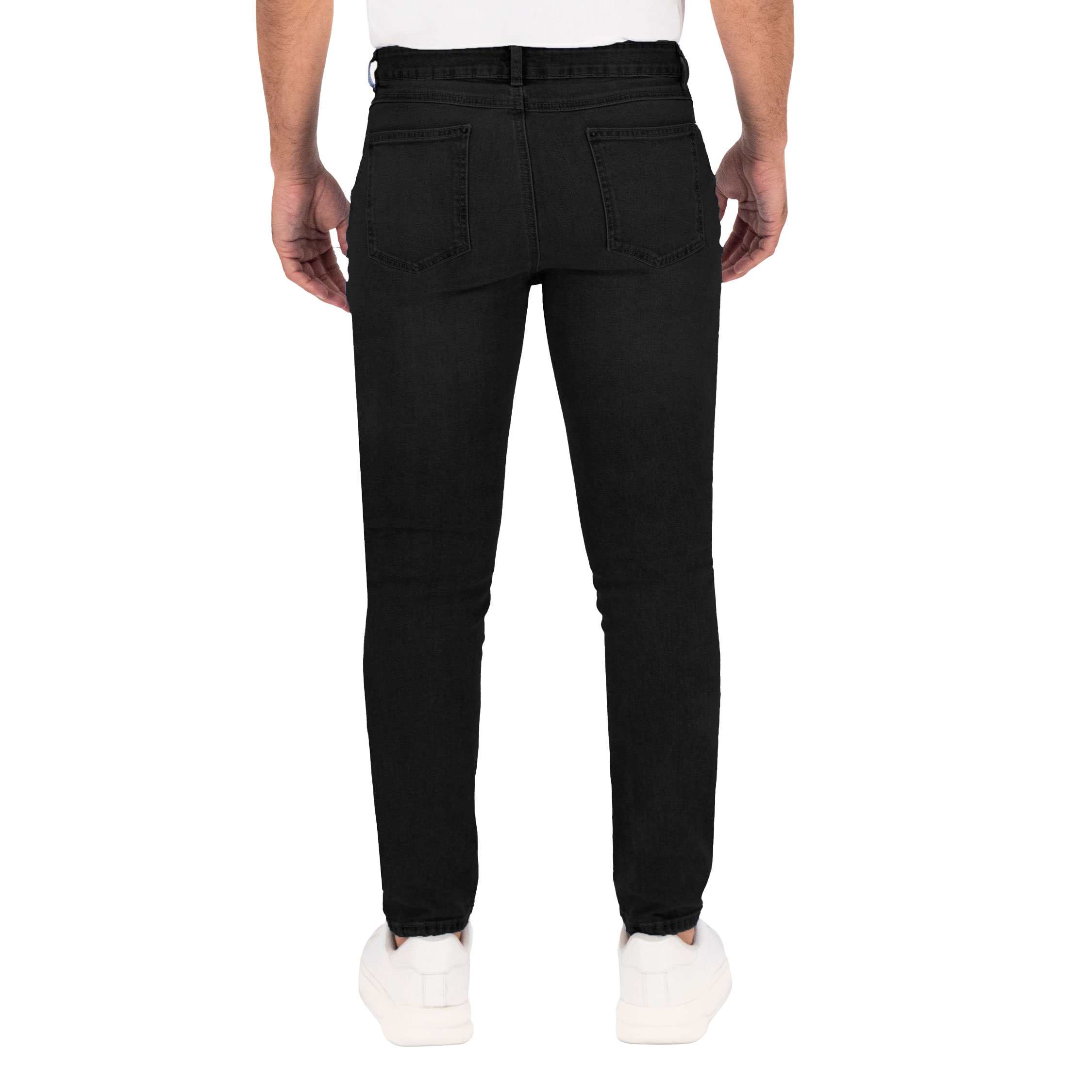 Foto 3 pulgar | Pantalón Skinny Britos Jeans Hombre Mezclilla Negro 803703