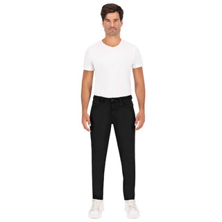 Foto 3 | Pantalón Skinny Britos Jeans Hombre Mezclilla Negro 803703