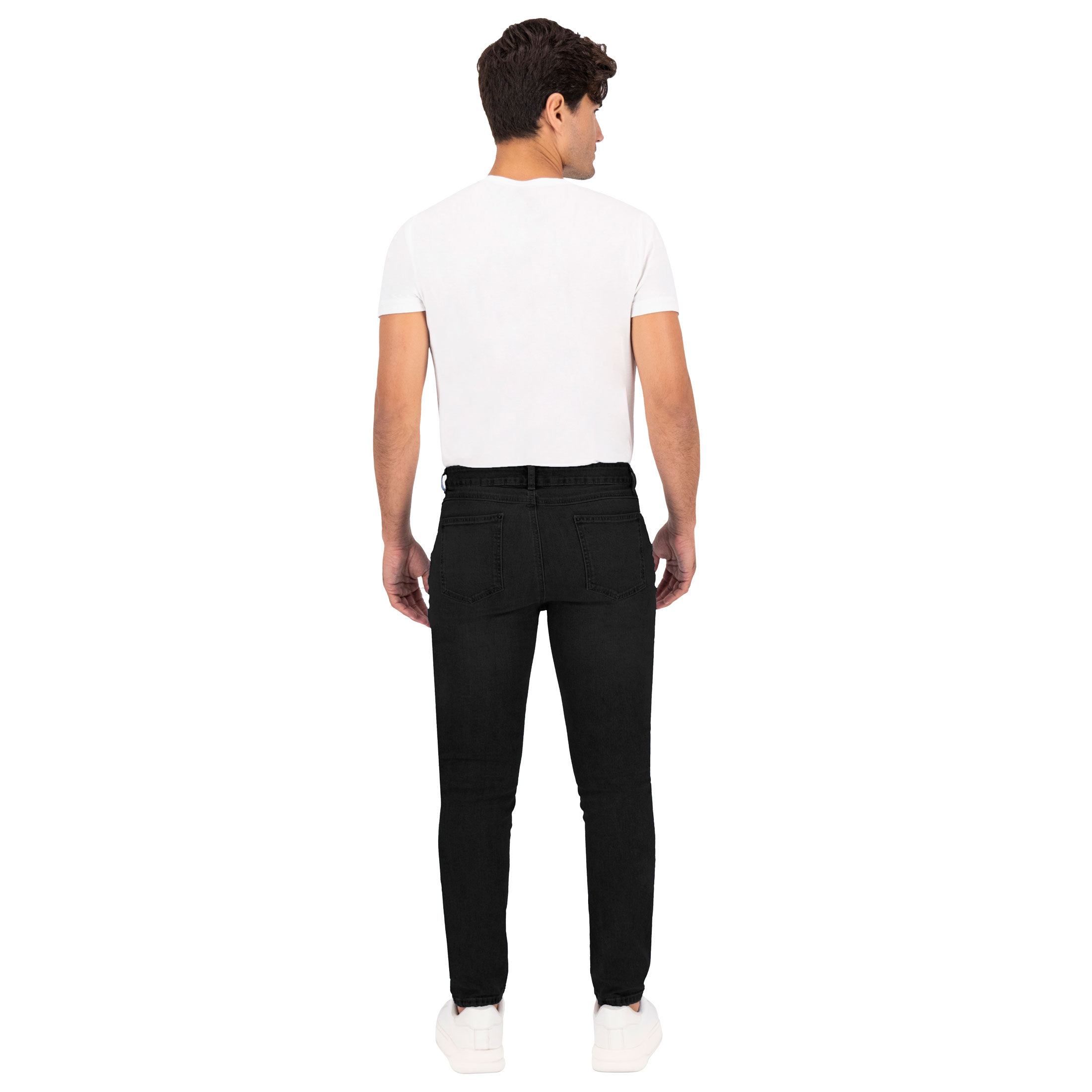 Foto 5 pulgar | Pantalón Skinny Britos Jeans Hombre Mezclilla Negro 803703