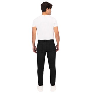 Foto 4 | Pantalón Skinny Britos Jeans Hombre Mezclilla Negro 803703