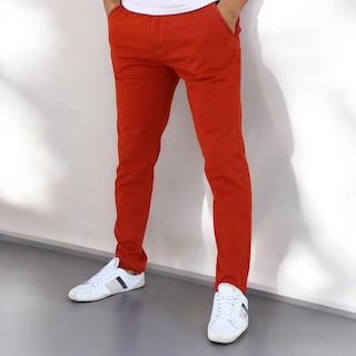 Foto 3 | Pantalón Skinny De Gabardina Shedrón John Silver