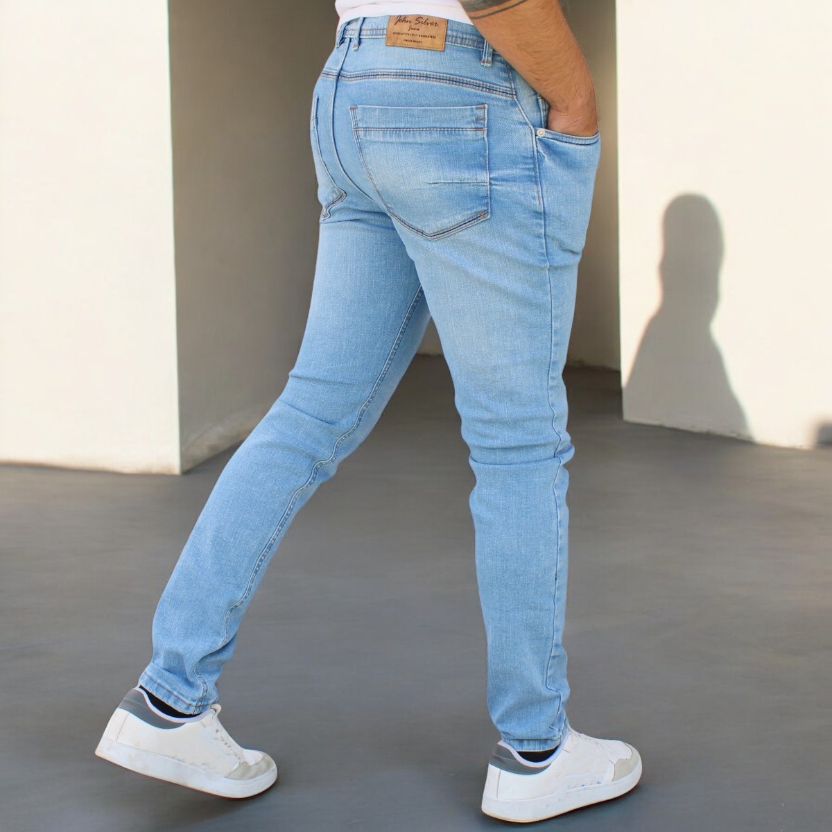 Foto 2 | Pantalón Skinny John Silver 2 Froster para Hombre