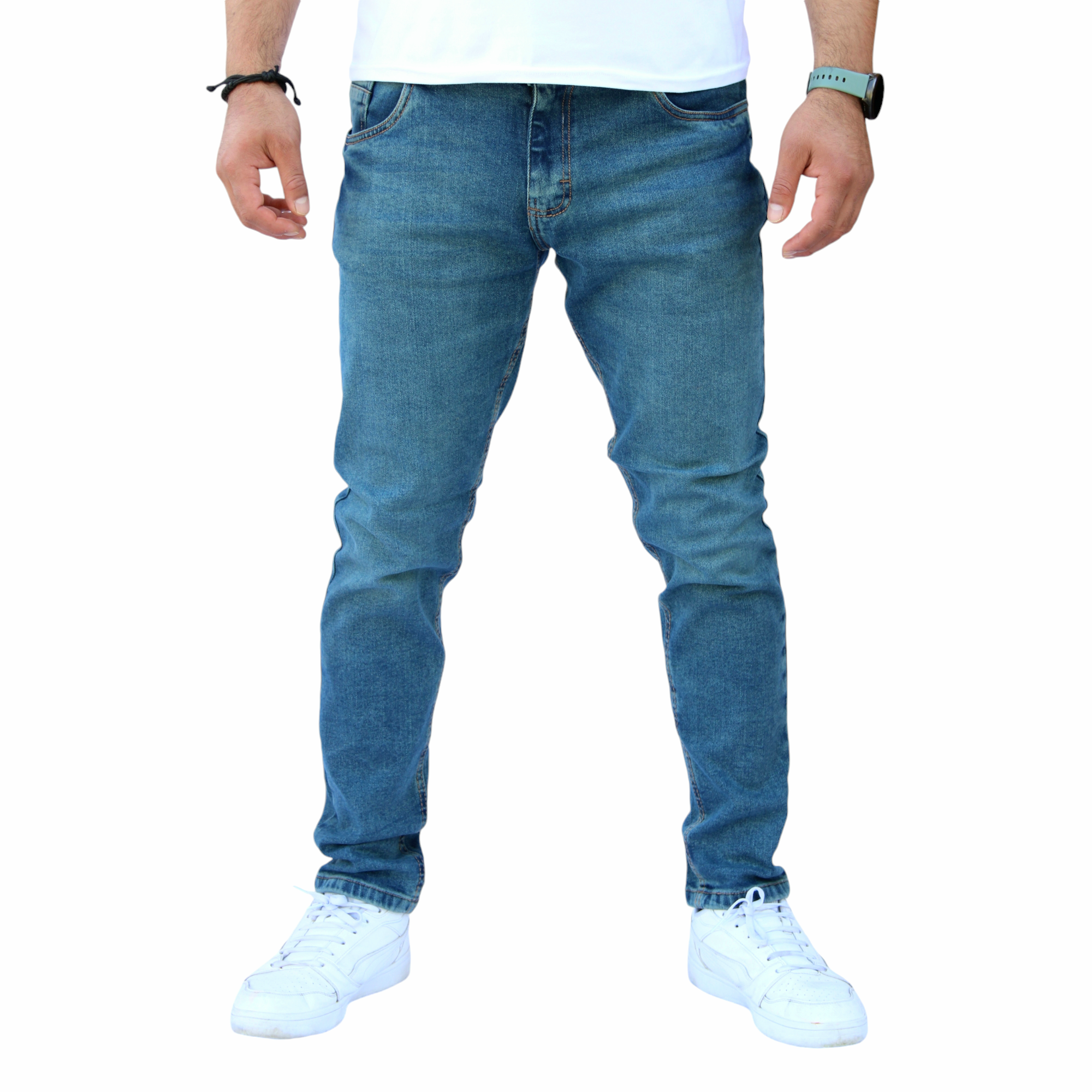 Pantalón Semiskinny John Silver y Diseño Azul