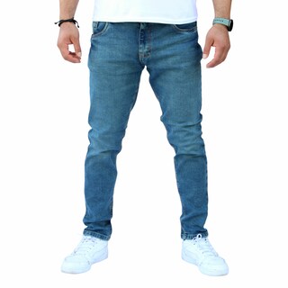 Foto 1 | Pantalón Semiskinny John Silver y Diseño Azul