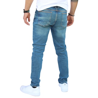 Foto 3 | Pantalón Semiskinny John Silver y Diseño Azul