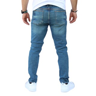Foto 4 | Pantalón Semiskinny John Silver y Diseño Azul