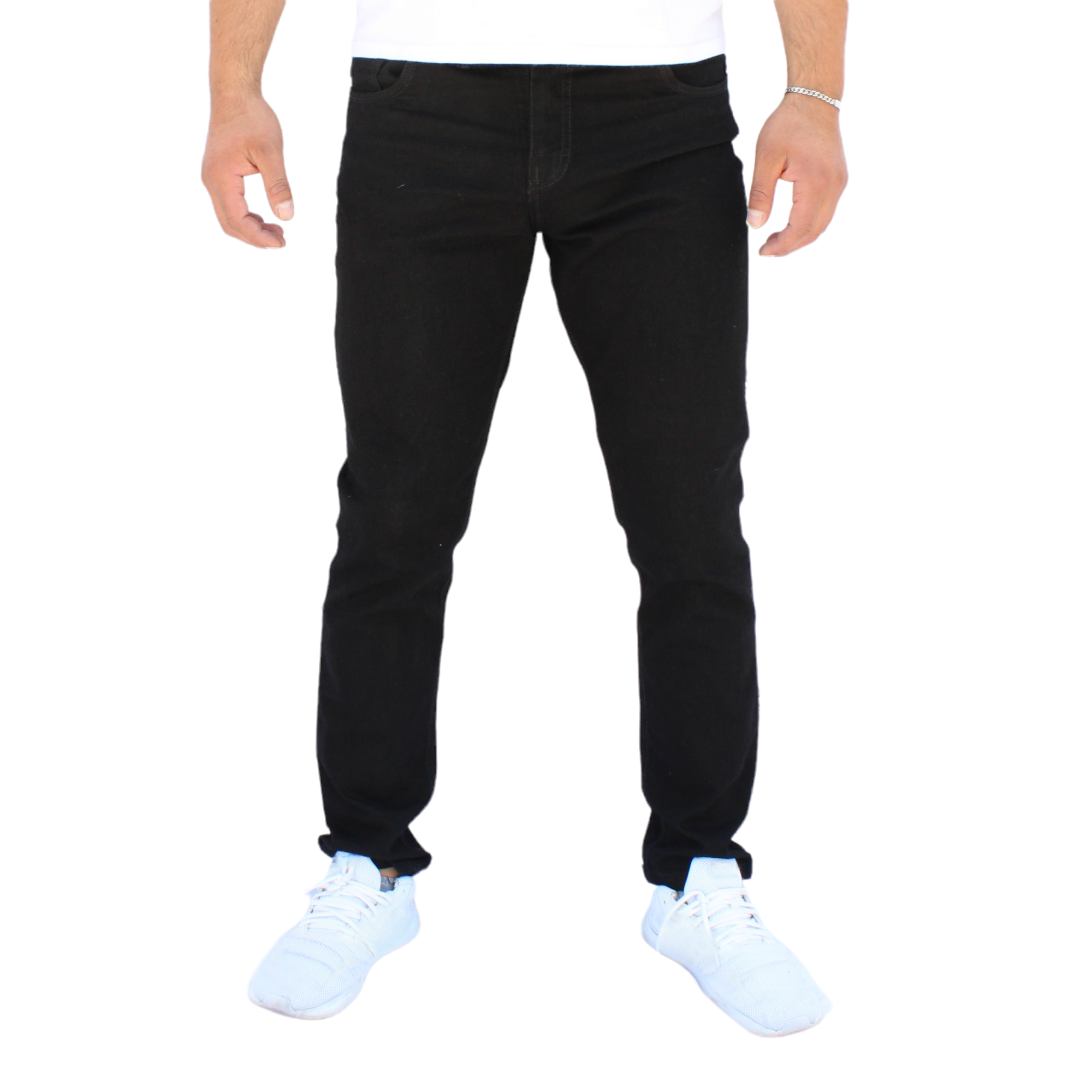 Foto 2 pulgar | Pantalón Semiskinny Mezclilla para Hombre