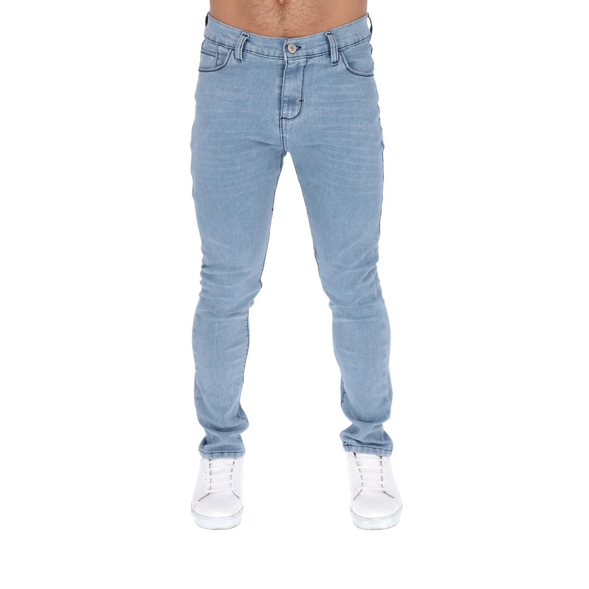 Foto 4 pulgar | Jeans Corte Skinny Color Azul Claro Pantalón  Para Hombre Chb Chili Beans Clothing Co.