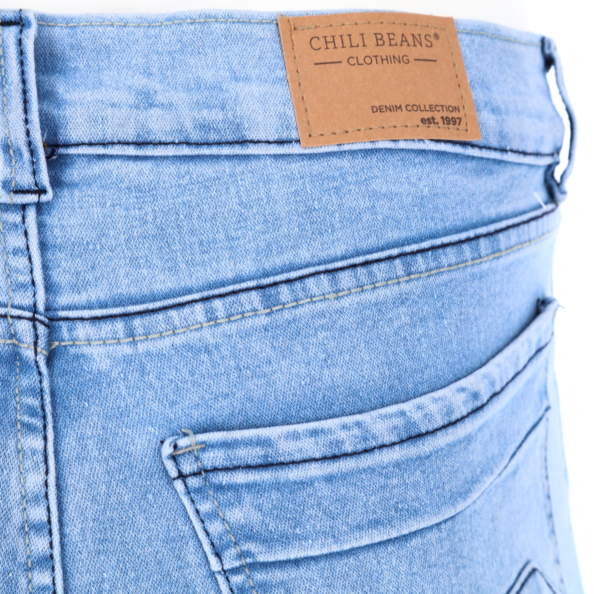Foto 5 pulgar | Jeans Corte Skinny Color Azul Claro Pantalón  Para Hombre Chb Chili Beans Clothing Co.