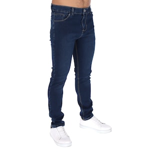 Foto 1 | Jeans Corte Skinny Color Azul Oscuro Pantalón Para Hombre Chb Chili Beans Clothing Co.