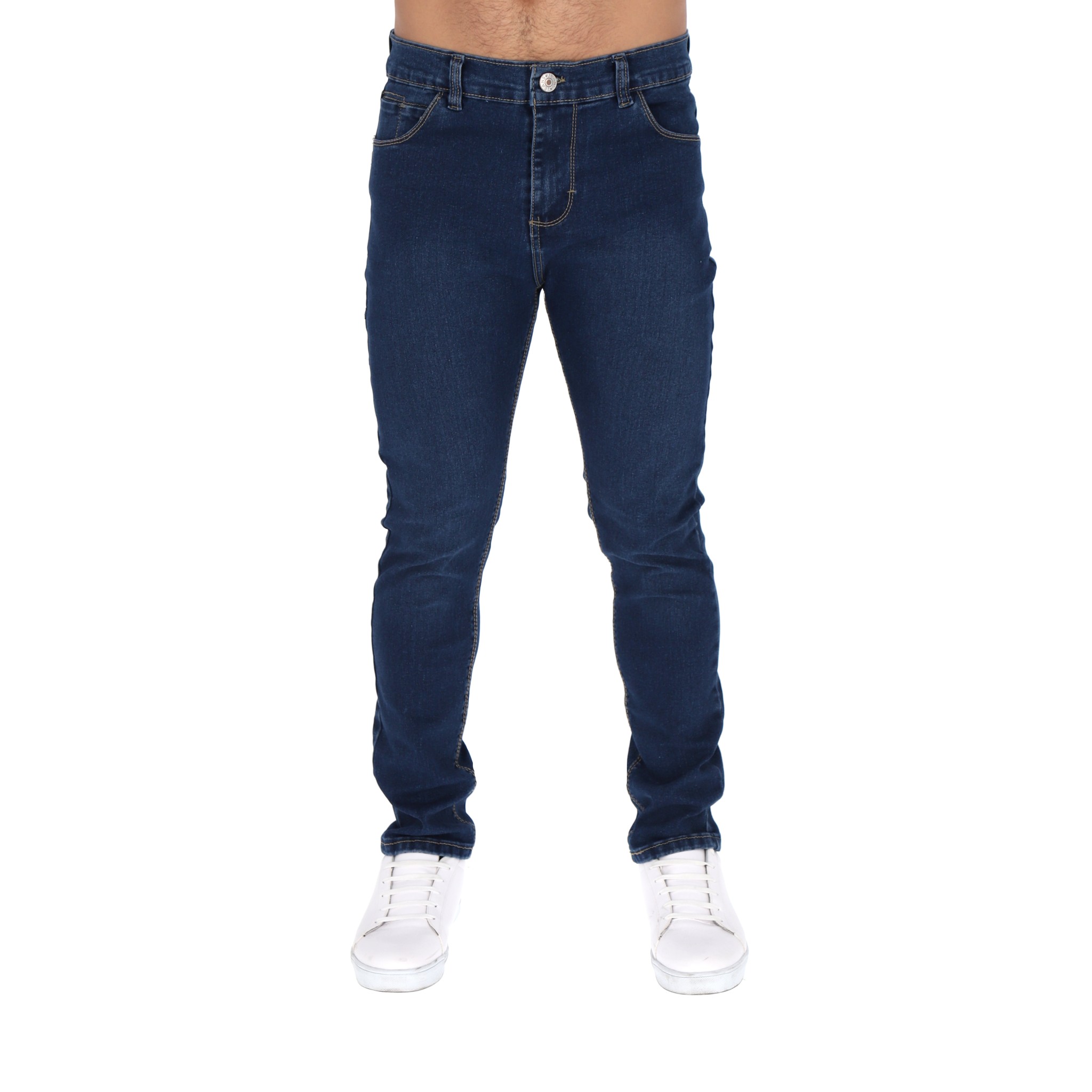 Foto 4 pulgar | Jeans Corte Skinny Color Azul Oscuro Pantalón Para Hombre Chb Chili Beans Clothing Co.