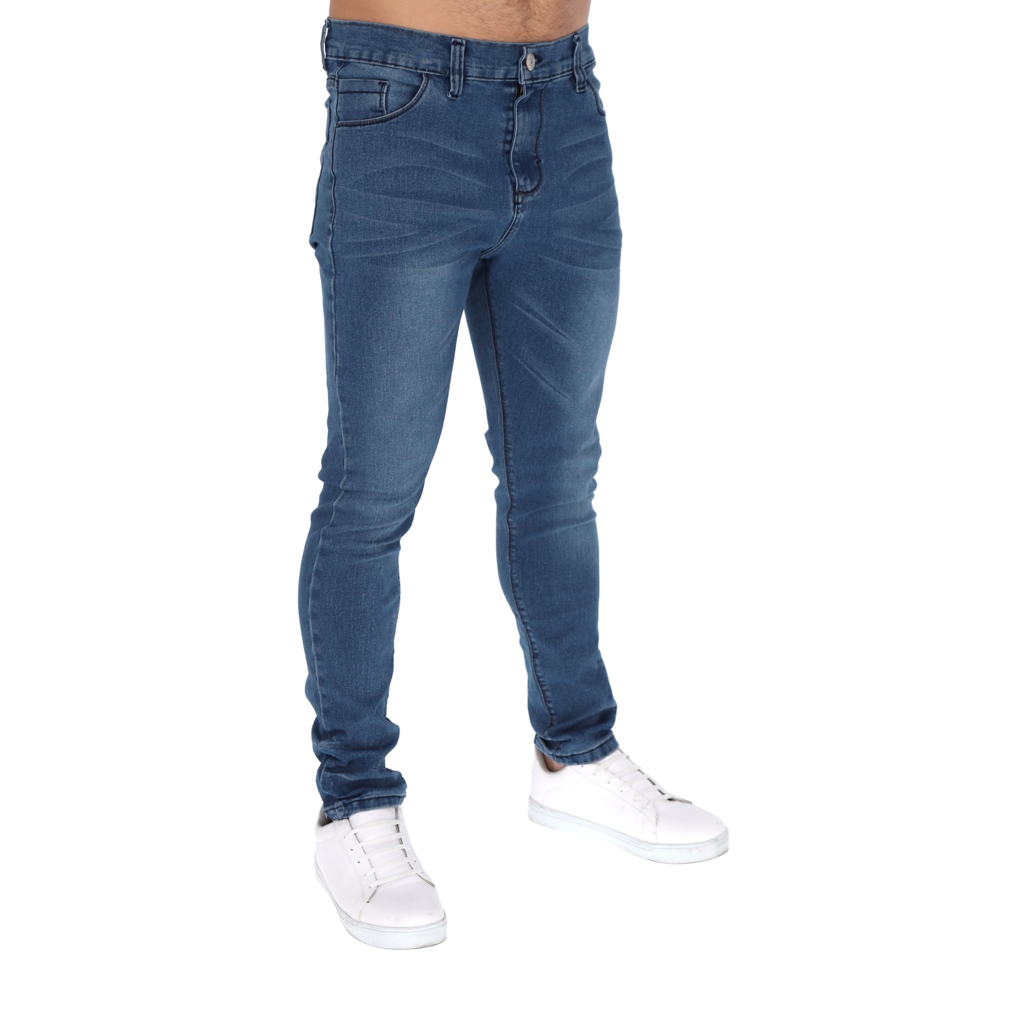 Foto 2 pulgar | Jeans Corte Skinny Color Azul Medio Pantalón Para Hombre Chb Chili Beans Clothing Co.