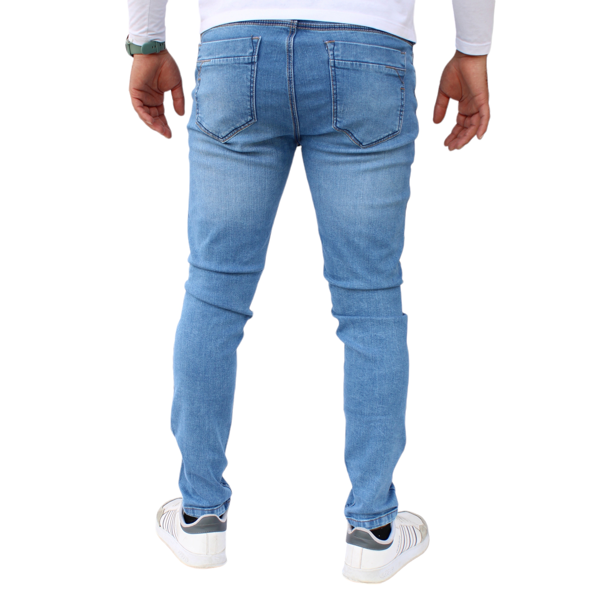 Foto 5 pulgar | Pantalón Skinny De Mezclilla Mod 3 Froster Claro Demo John Silver