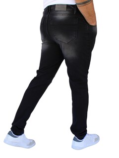 Foto 2 | Pantalón Skinny De Mezclilla Mod 2 Negro Demo John Silver