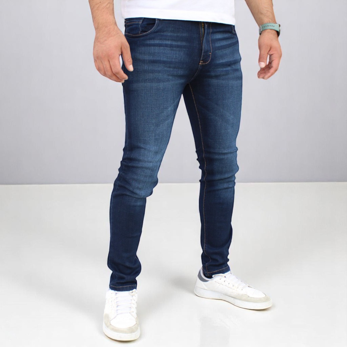 Foto 3 pulgar | Pantalón Skinny John Silver y Diseño para Hombre