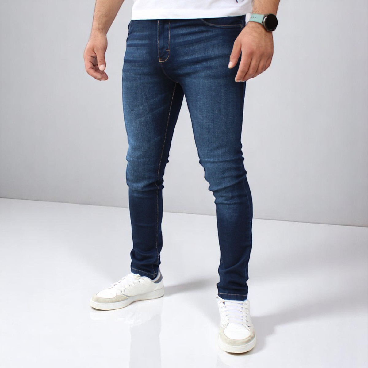 Foto 4 pulgar | Pantalón Skinny John Silver y Diseño para Hombre