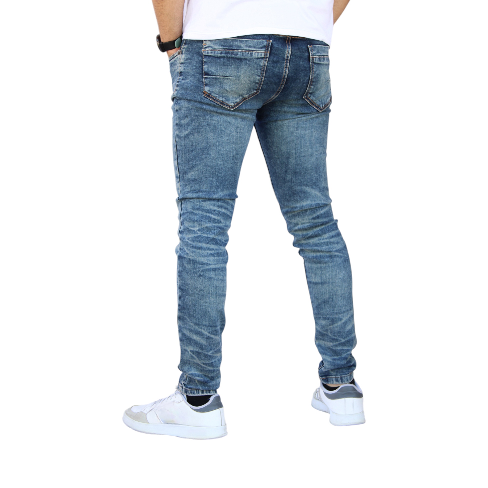 Foto 4 | Pantalón Skinny John Silver y Diseño para Hombre