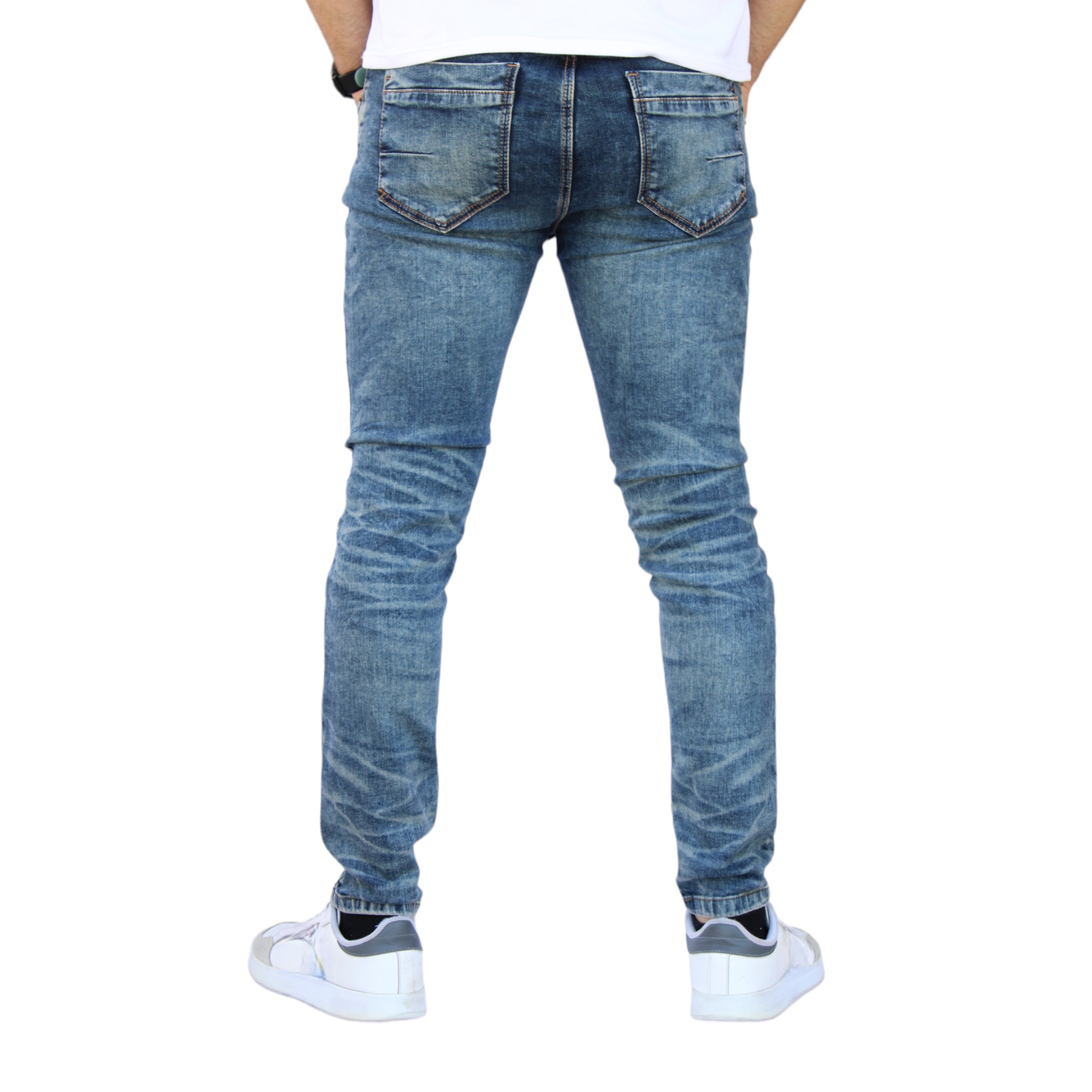 Foto 6 pulgar | Pantalón Skinny John Silver y Diseño para Hombre