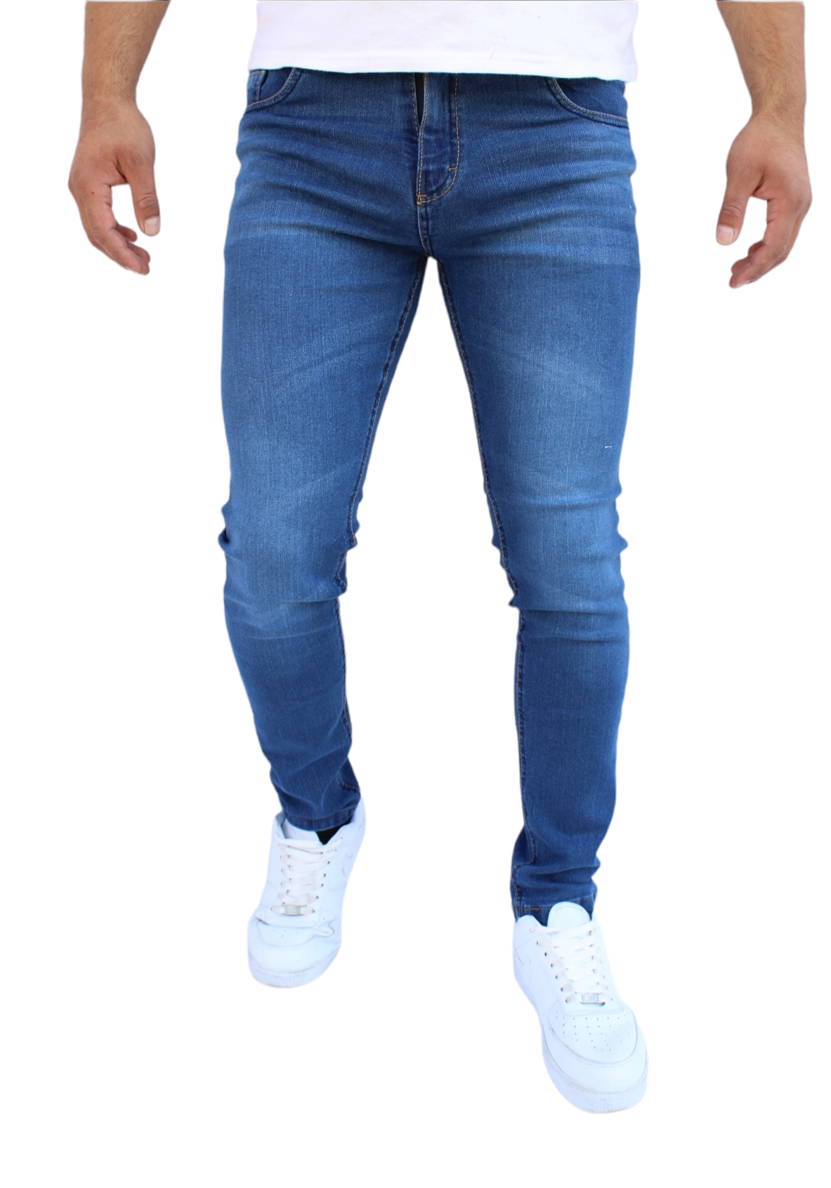 Foto 2 pulgar | Pantalón Skinny John Silver y Diseño para Hombre