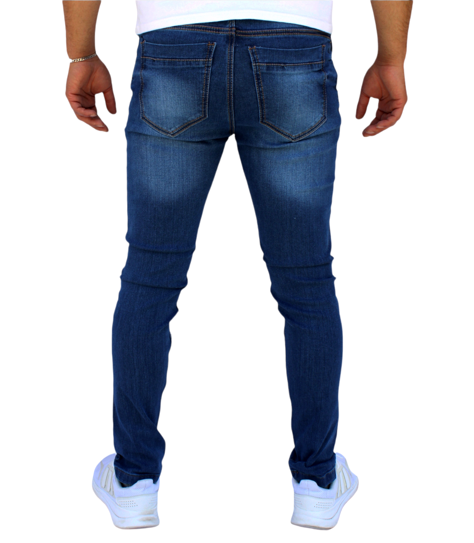 Foto 3 | Pantalón Skinny John Silver para Hombre
