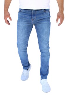 Foto 1 | Pantalón Skinny De Mezclilla Mod 2 Azul Claro Liso John Silver