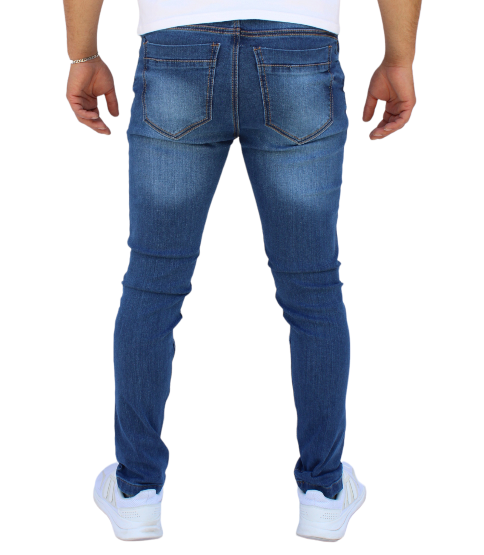 Foto 4 pulgar | Pantalón Skinny  John Silver para Hombre