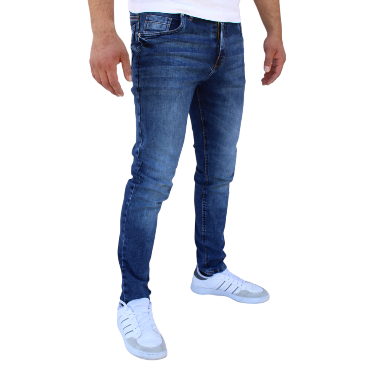 Foto 3 pulgar | Jeans Skinny John Silver para Hombre