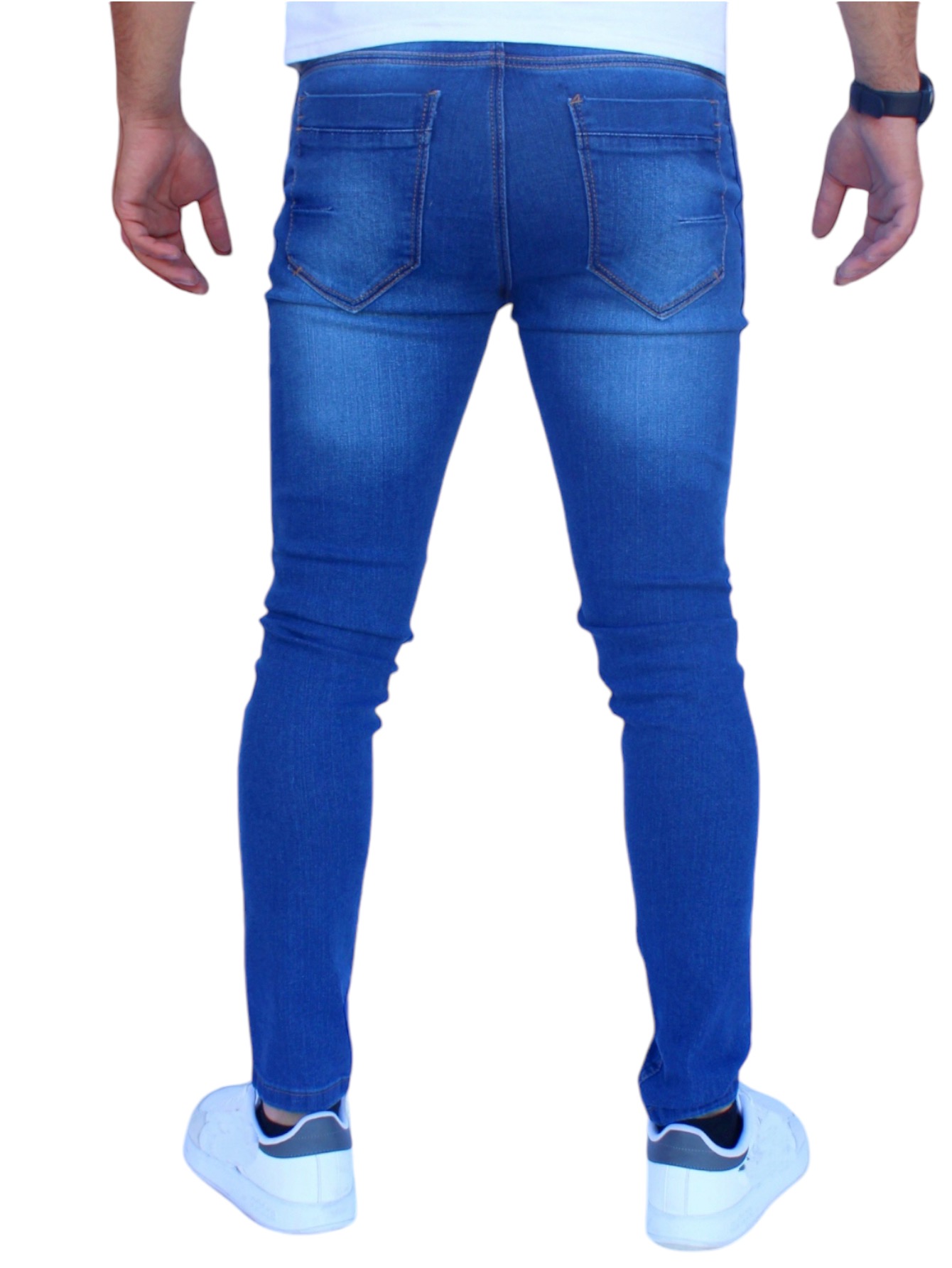 Foto 2 | Jeans Skinny John Silver y Diseño para Hombre