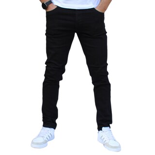 Foto 1 | Pantalón Skinny De Mezclilla Mod 1 Negro John Silver
