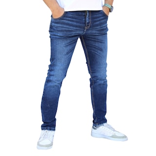 Foto 2 | Pantalón Skinny De Mezclilla Mod 1 Laser Petroleo John Silver