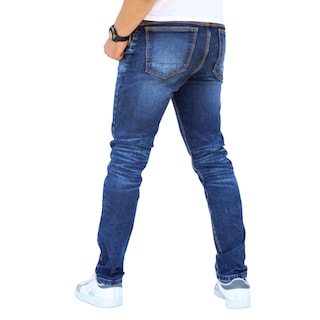 Foto 3 | Pantalón Skinny De Mezclilla Mod 1 Laser Petroleo John Silver