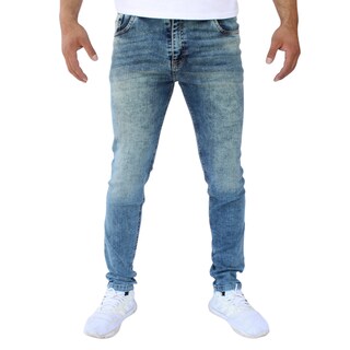 Foto 1 | Pantalón Skinny De Mezclilla Mod 1 Azul Verdoso Batick John Silver