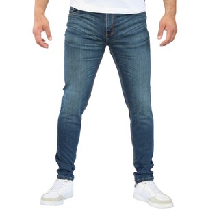 Foto 1 | Pantalón Skinny De Mezclilla Mod 1 Laser Verdoso John Silver
