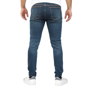 Foto 4 | Pantalón Skinny De Mezclilla Mod 1 Laser Verdoso John Silver