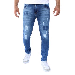 Foto 1 | Pantalón Skinny De Mezclilla Mod 1 Stone Parche John Silver