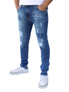 Foto 2 | Pantalón Skinny De Mezclilla Mod 1 Stone Parche John Silver