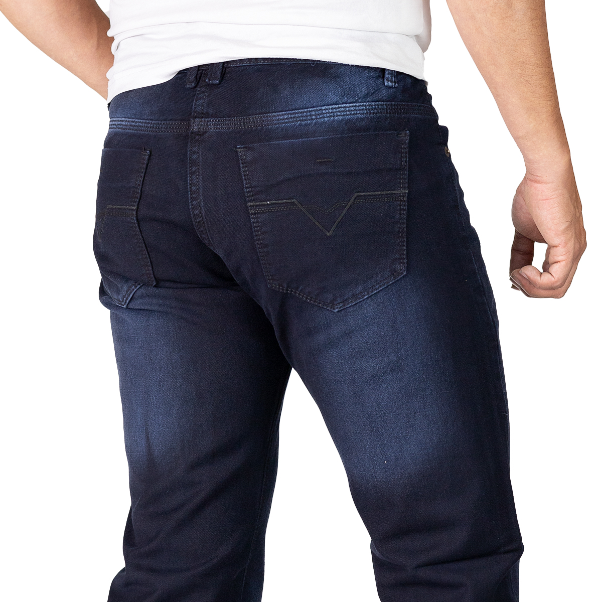 Foto 5 pulgar | Pantalón De Hombre Slim Fit Mezclilla